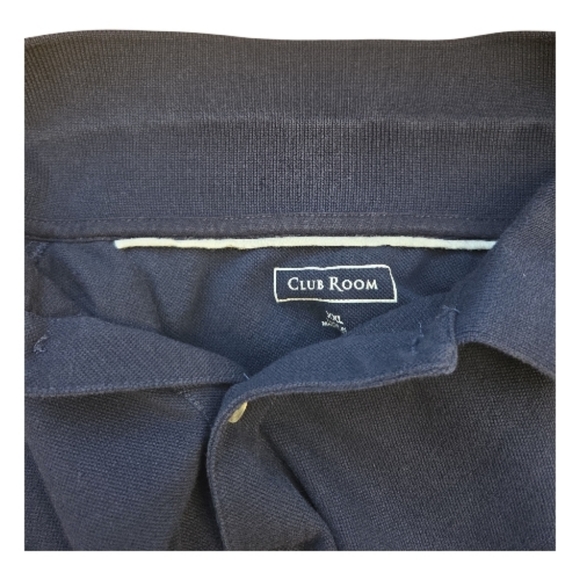 Club Room Navy Polo Shirt - Picture 6 of 9